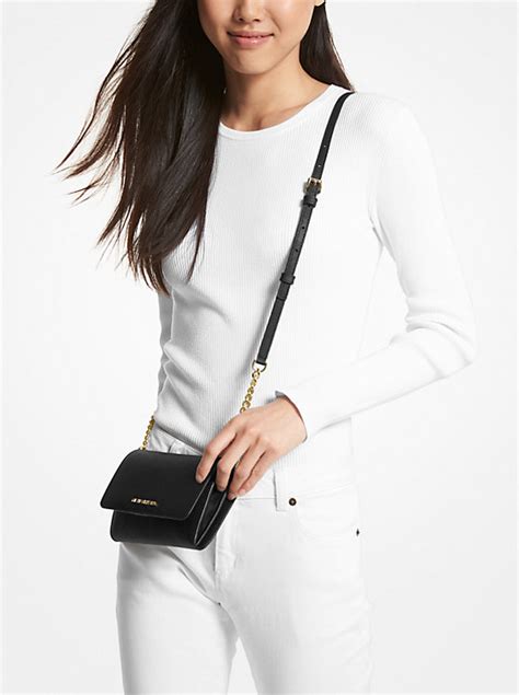 michael kors gorgeous smartphone crossbody bag douglas|michael kors saffiano crossbody bag.